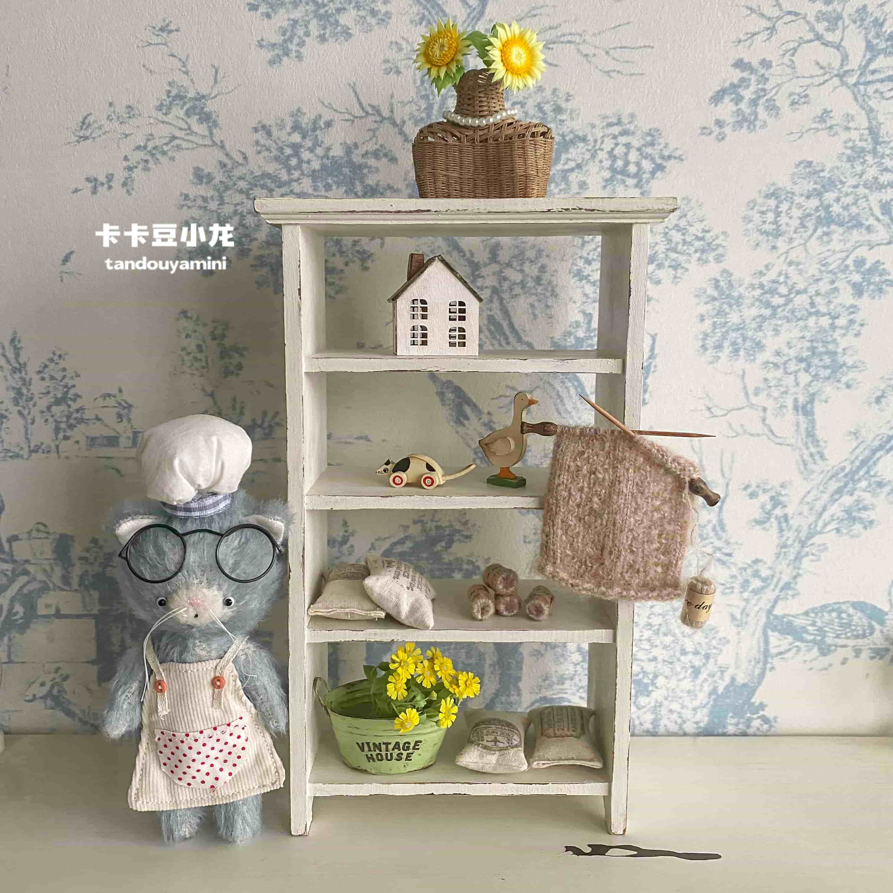Vintage Collectible Dolls - Миниатюрная мебель для кукольного домика 1:6,