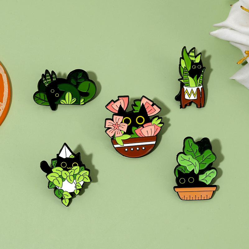 Коллекция милых черных кошек,  – обзор и цена Collectible Vintage Brooches
