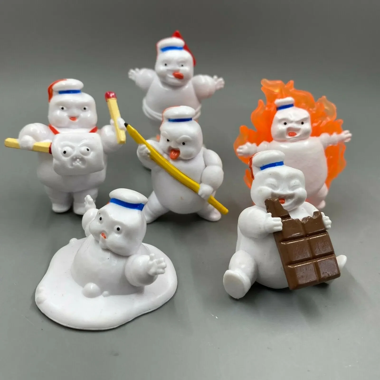 6 шт. милые винтажные Охотники – обзор и цена Vintage Collectible Figures