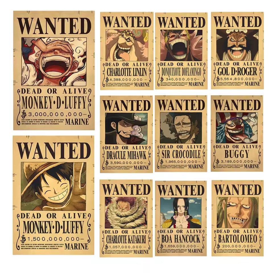 Аниме-постеры «One Piece»: пла – обзор и цена Vintage Collectible Dolls