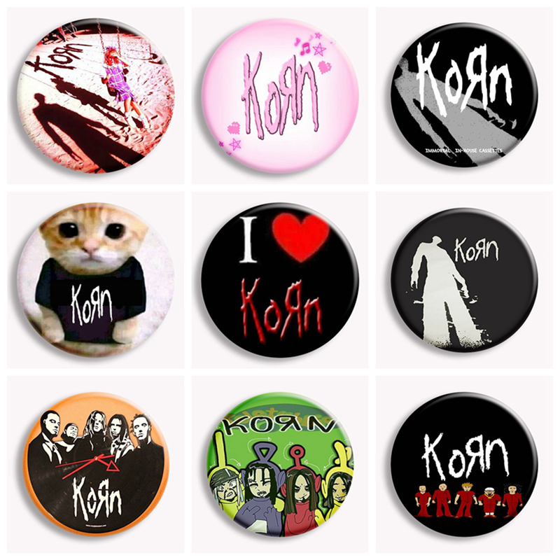 Хип-хоп Korn Music Rock Band К – обзор и цена Collectible Vintage Brooches